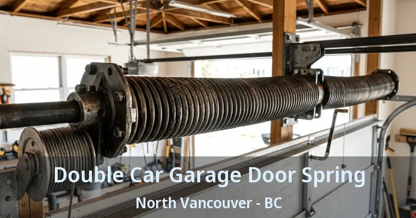 Double Car Garage Door Spring North Vancouver - BC